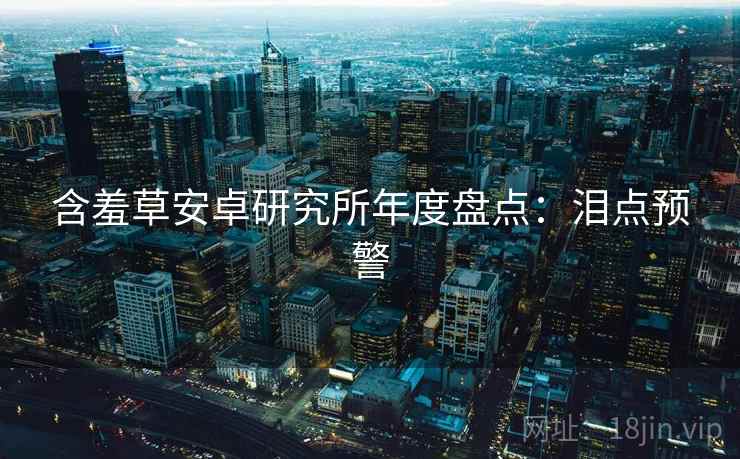 含羞草安卓研究所年度盘点：泪点预警