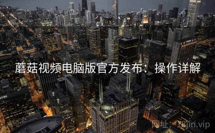蘑菇视频电脑版官方发布：操作详解